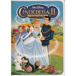 Disney Cinderella II Dreams Come True DVD 2002 Animated Movie Princess Features